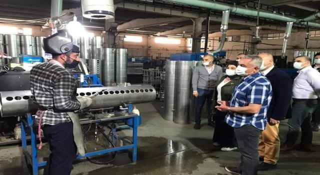 CHP Aydın İl Başkanı Çankır, İşçileri Ziyaret Etti