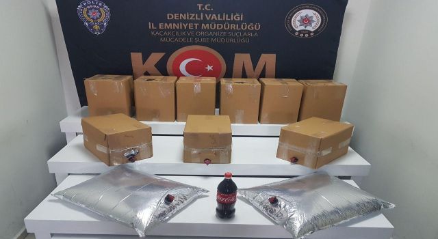 LİTRELERCE KAÇAK ALKOL VE AKARYAKIT SATILAMADAN YAKALANDI