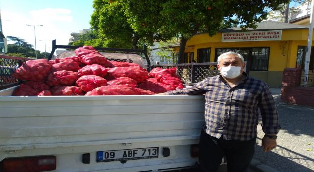   Patates dağıtımı Aydın’da devam ediyor 