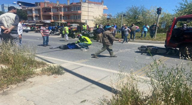 Trafik kazasında yaralanan motosiklet sürücüsü hastanede hayatını kaybetti