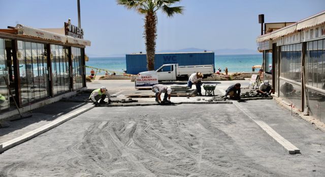 Didim’de Yol Yapım Çalışmaları Tüm Hızıyla Devam