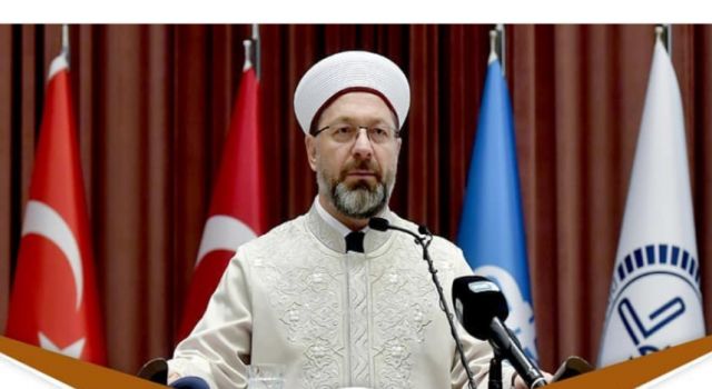 Diyanet İşleri Başkanı Ali Erbaş'tan İsrail'e Tepki