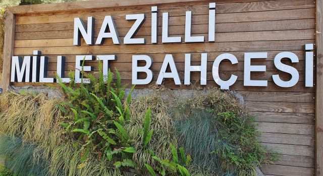 Nazilli Belediyesi Millet Bahçesinin Devrini Aldı