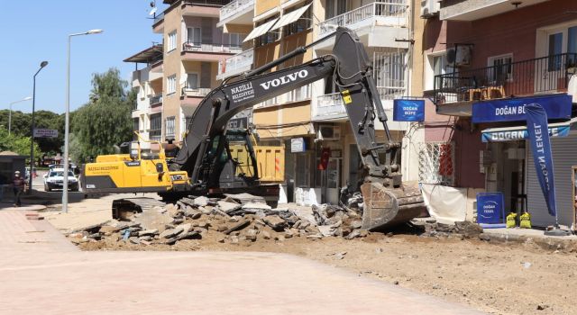 Nazilli Belediyesi Yol Yapımında Durdurak Bilmiyor