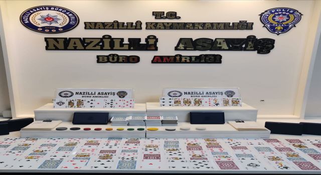 Nazilli’de Kumar Baskını