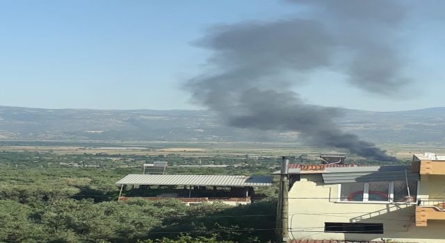 Sultanhisar'da Bir İşletmede Yangın Çıktı