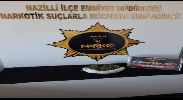 Nazilli’de Uyuşturucu Taciri Kıskıvrak Yakalandı