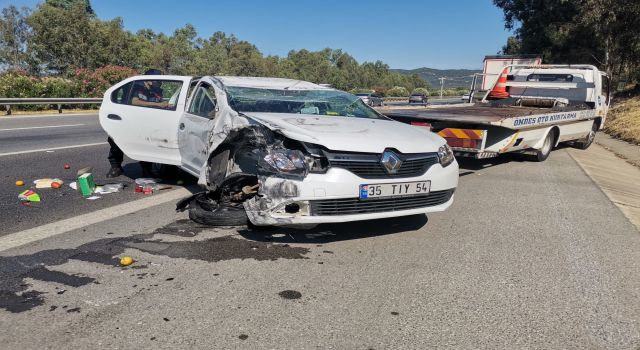 Aydın-İzmir Otobanında Feci Kaza