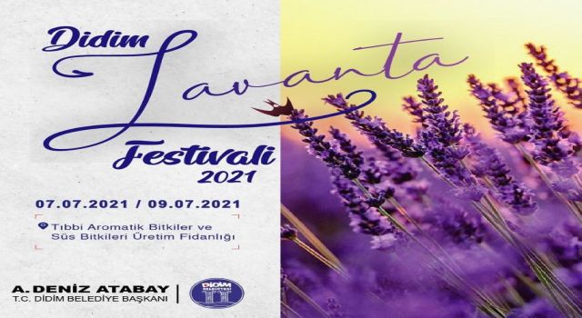 Didim 'Lavanta Festivali'ne Hazırlıklar Tamamlandı