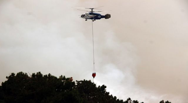 39 Helikopter 6 Uçakla Yangınla Mücadele Ediliyor