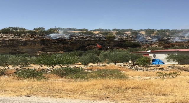 Bozdoğan'da Çıkan Yangın Korkuttu