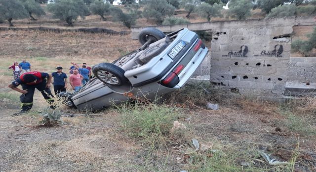 Direksiyon Hakimiyetini Kaybetti, Takla Attı