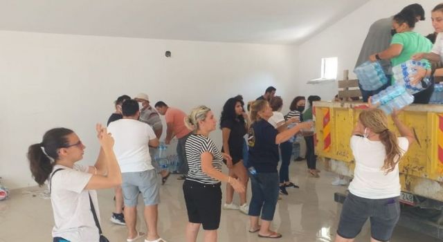 Efeler Halkının Bağışları Marmaris'e Ulaştı