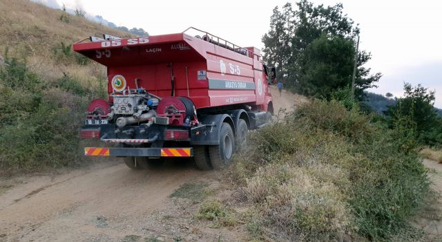 Karacasu’daki Yangında Ekipler Aralıksız Çalışmalara Devam Ediyor