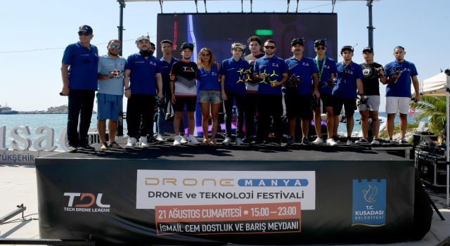 Kuşadası’nda Drone Yarışları Heyecan Dolu Anlar Yaşattı