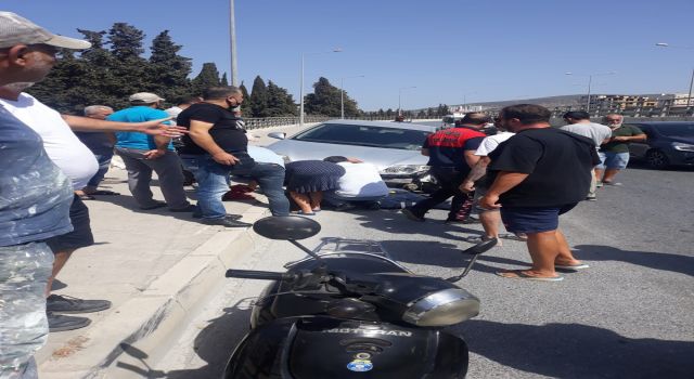 Motosiklet Sürücüsü Yaşama Tutunamadı
