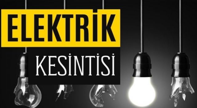 Nazilli'de Elektrik Kesintisi 