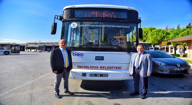 İzmir Belediyesi'nden İncirliova'ya Hibe Otobüs