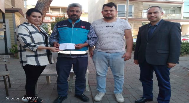 Nazilli Alperen Ocakları'ndan Hatıra Ormanı'na Destek