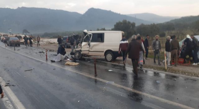 Aydın’da zincirleme trafik kazası: 1 ölü