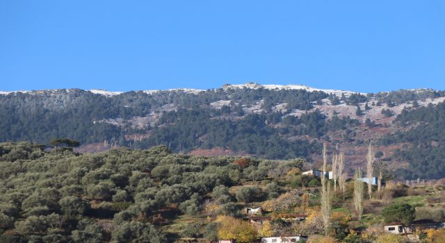 Bozdoğan ve Çine'de Yılın İlk Karı