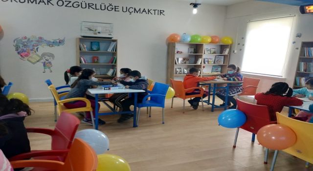 Karpuzlu’daki kütüphanelerin açılışı gerçekleşti