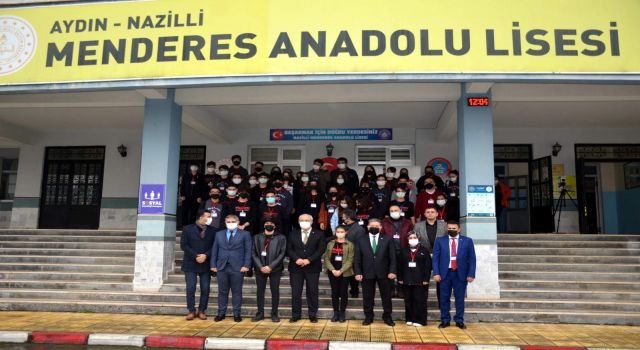 Nazilli Menderes Anadolu Lisesi’nde 22 proje sergilendi