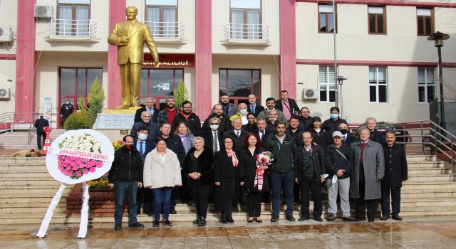 Aydın'da '10 Ocak Çalışan Gazeteciler Günü' kutlandı