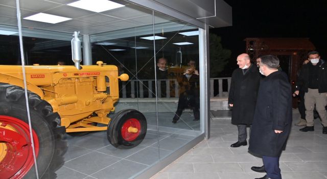 Bakan Soylu, Koçarlı’da incelemelerde bulundu