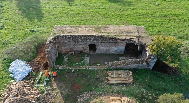 Bin 400 yıllık tarihi yapı yeniden ortaya çıktı