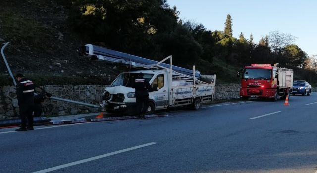 Çine'de trafik kazası: 1 yaralı