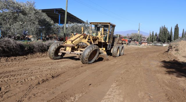 Mescitli’de yollar daha güvenli hale getiriliyor