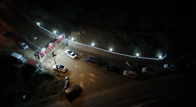 Nazilli Belediyesi, Dereköy Çayı’nı ışıklandırdı