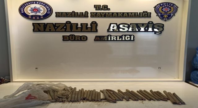 Nazilli'de bakır hırsızı polisten kaçamadı