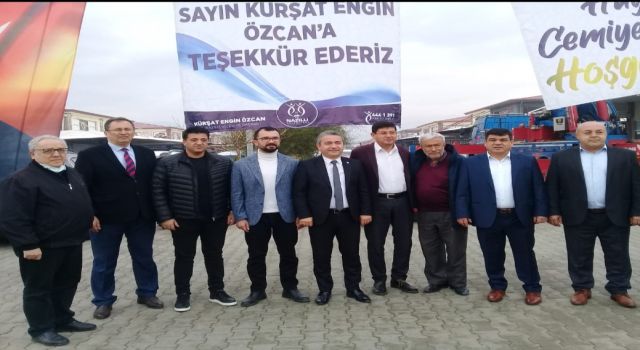 Nazilli'de Galericilerden İmece Usulü Keşkek Hayrı