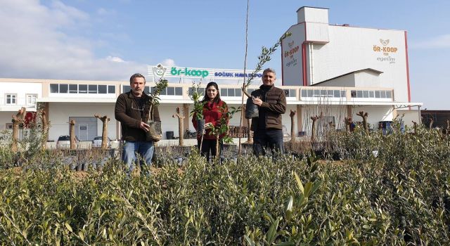 ÖRKOOP’tan bölge tarımına kaliteli fidan desteği