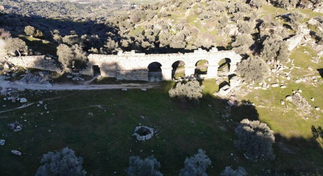 Alinda Antik Kenti bakanlıktan müjde bekliyor