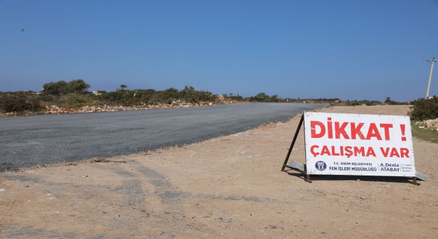 Didim Belediyesi yol çalışmalarını tüm hızıyla sürdürüyor