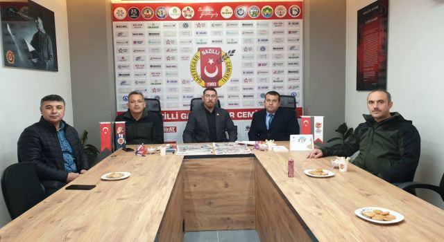 Nazilli Orman İşletme Müdürü Karakaya, gazetecileri ziyaret etti