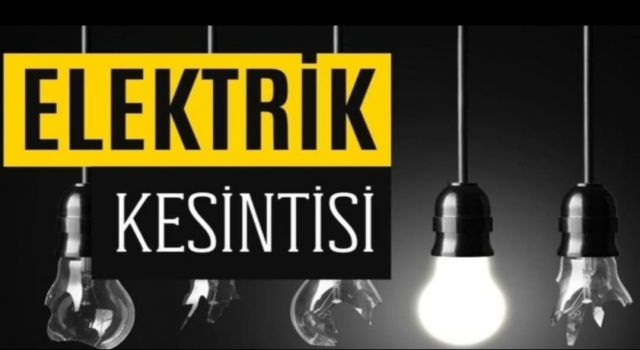 Nazilli'de elektrik kesintisi yaşanacak