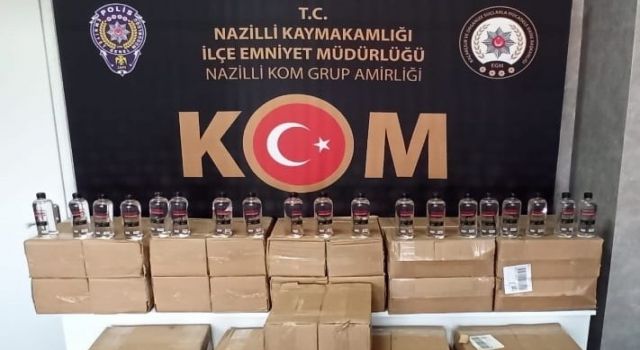 Nazilli'de polisi suça geçit vermiyor 