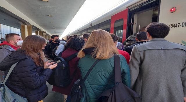 Türkiye’nin ilk demiryolunda yoğunluk