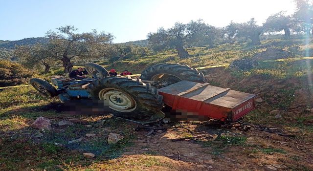 13 yaşındaki çocuk traktörün altında kaldı 