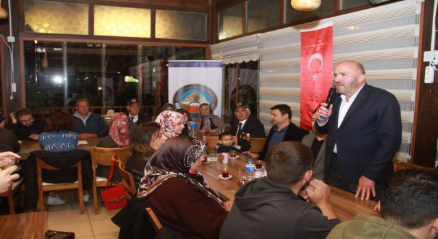 Başkan Ertürk'ten şehit ailelerine ve gazilere iftar yemeği 