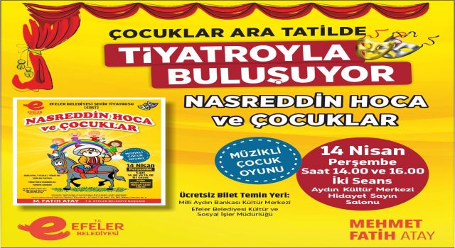 Çocuklara ara tatili hediyesi