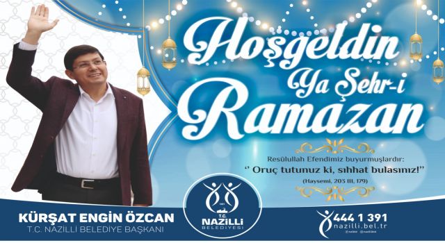 Nazilli Belediyesi 15 bin kişilik iftar yemeği verecek