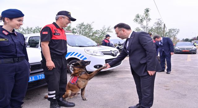  Vali Aksoy bayram öncesi emniyet kemeri uygulamasına katıldı