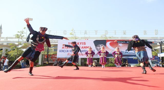 AYDIN BÜYÜKŞEHİR BELEDİYESİ’NİN 19 MAYIS KUTLAMALARI BAŞLADI  