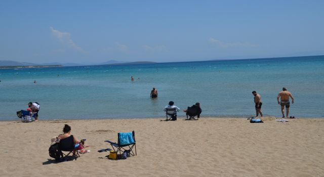 Didim’de deniz keyfi başladı