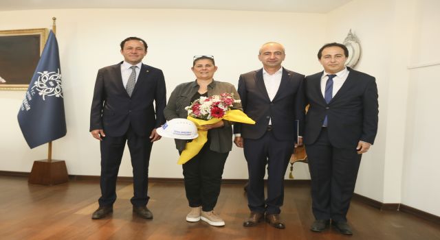 İNŞAAT MÜHENDİSLERİ ODASI'NDAN BAŞKAN ÇERÇİOĞLU'NA ZİYARET  